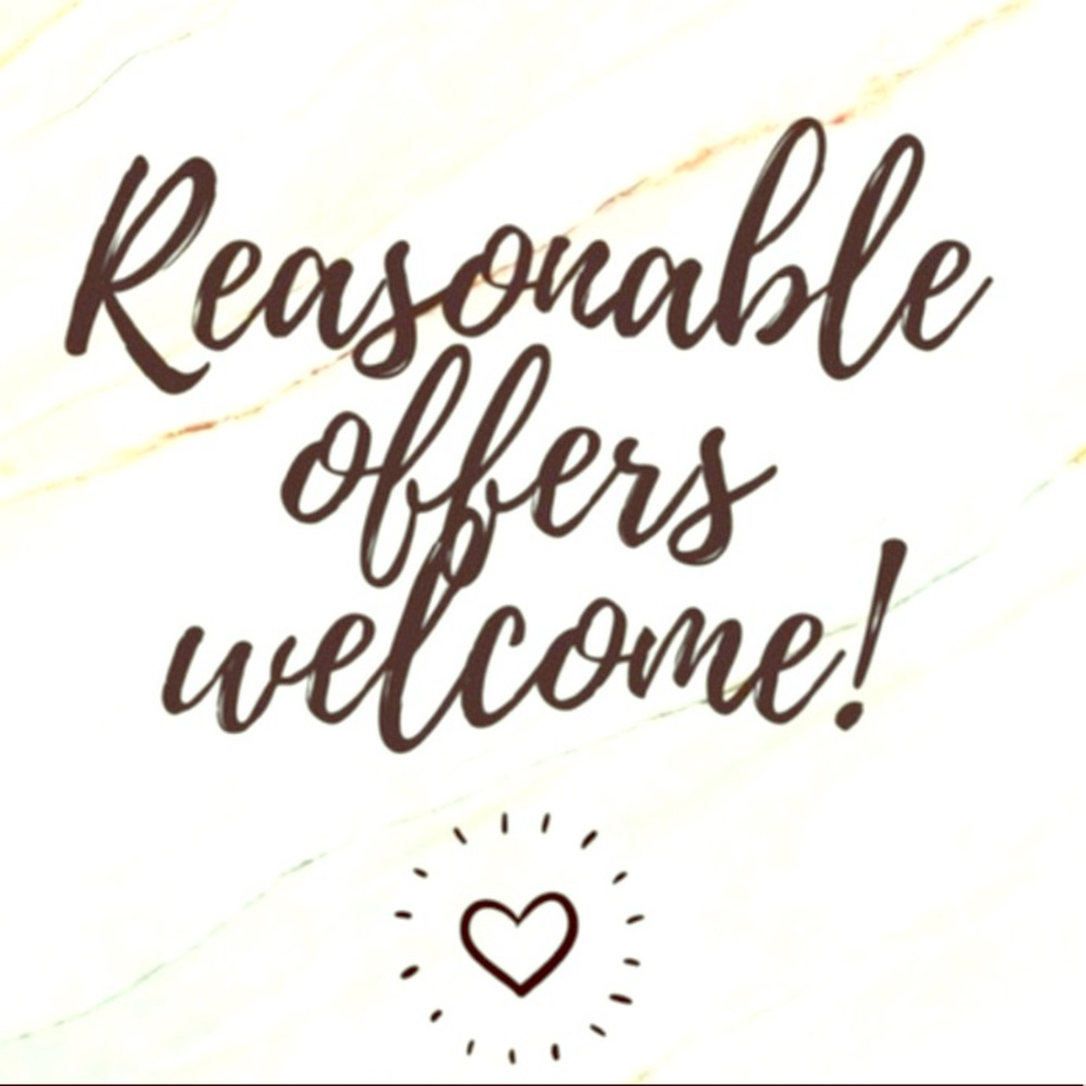 Reasonable Offers Welcome! ❤️